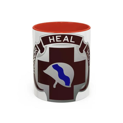 382 Surgical Hospital (U.S. Army) Accent Coffee Mug 11oz Red - Go Mug Yourself