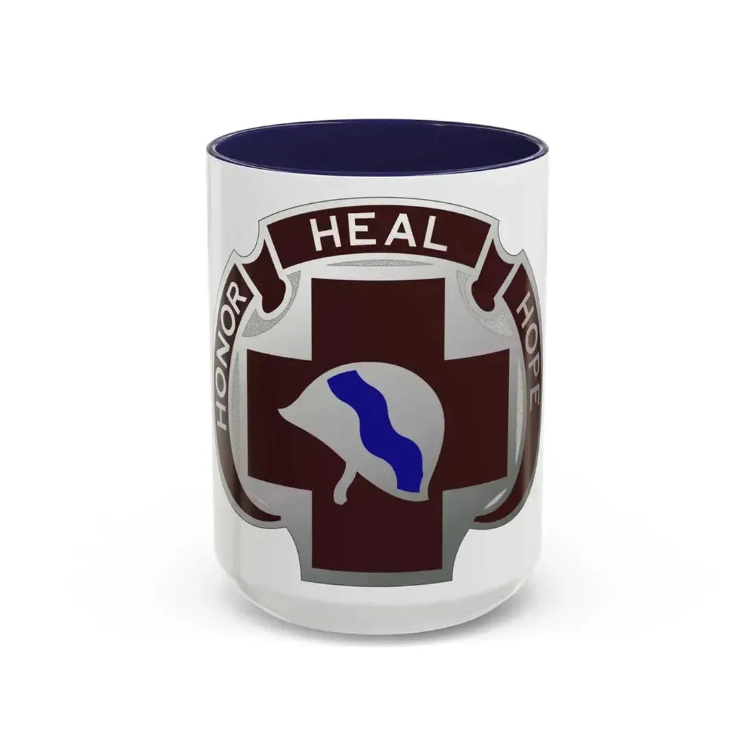 382 Surgical Hospital (U.S. Army) Accent Coffee Mug 15oz Navy - Go Mug Yourself