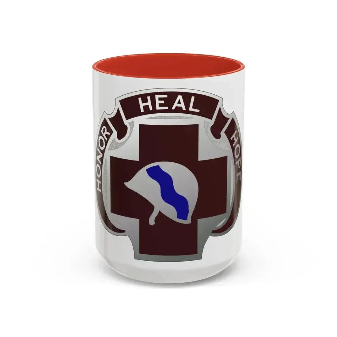 382 Surgical Hospital (U.S. Army) Accent Coffee Mug 15oz Red - Go Mug Yourself