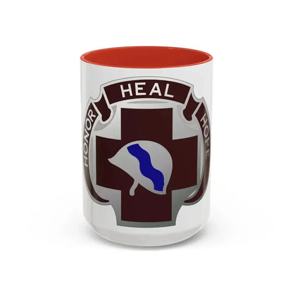 382 Surgical Hospital (U.S. Army) Accent Coffee Mug 15oz Red - Go Mug Yourself