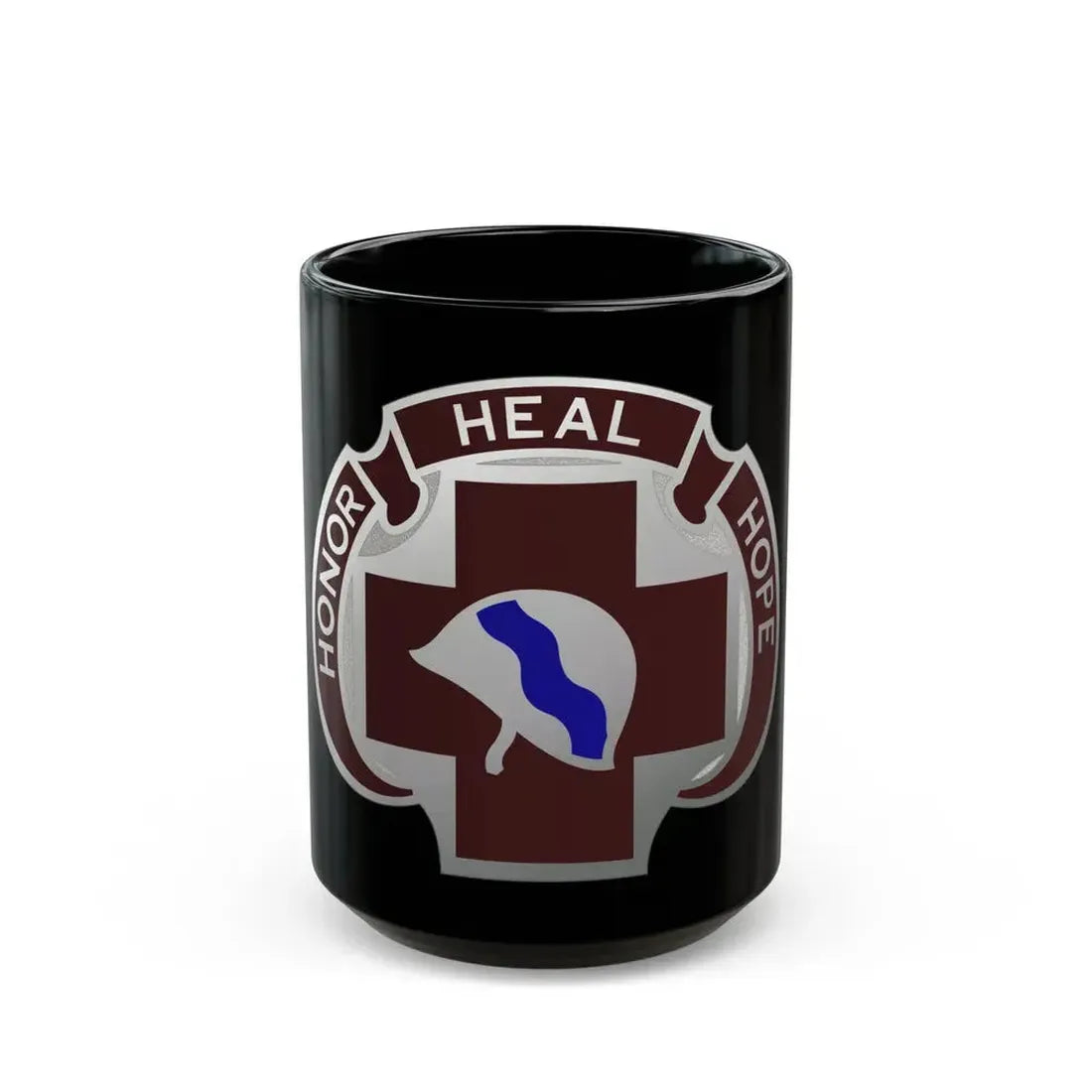 382 Surgical Hospital (U.S. Army) Black Coffee Mug - Go Mug Yourself