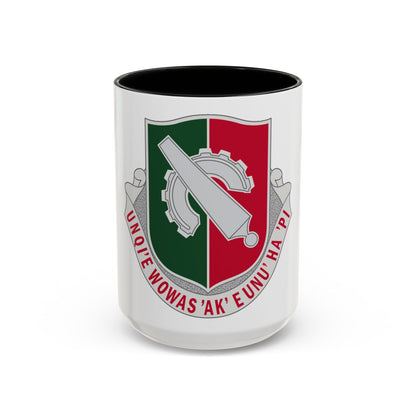 126 Maintenance Battalion (U.S. Army) Accent Coffee Mug