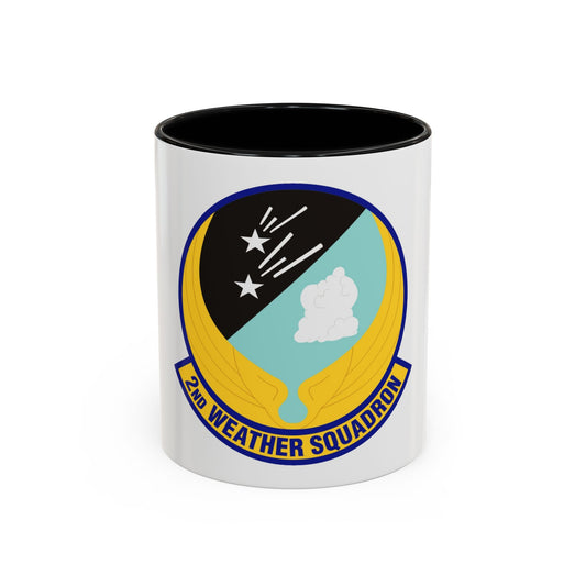 2d Weather Squadron (U.S. Air Force) Accent Coffee Mug