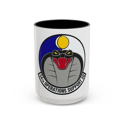 54th Operations Support Squadron (U.S. Air Force) Accent Coffee Mug