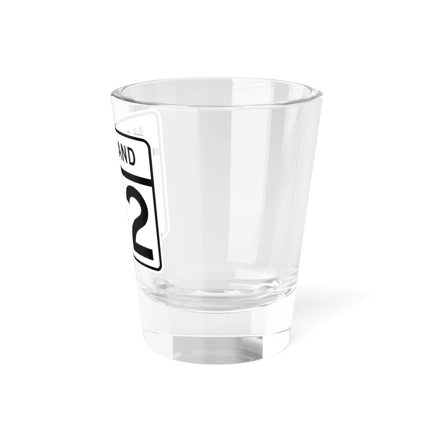 MD Route 102 (Maryland) (Road Sign) Shot Glass 1.5oz