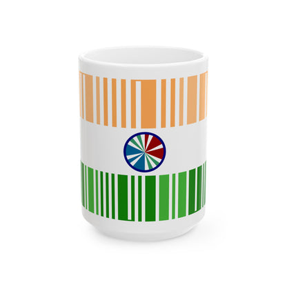 WikiProject India bars (India) White Coffee Mug