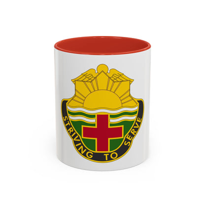 73 Field Hospital (U.S. Army) Accent Coffee Mug
