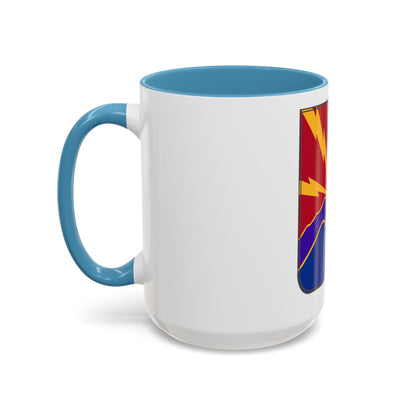 593rd Field Artillery Battalion v2 (U.S. Army) Accent Coffee Mug