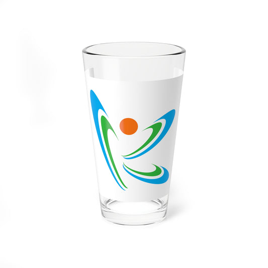 Flag of Kimotsuki Kagoshima (Japan) Pint Glass 16oz