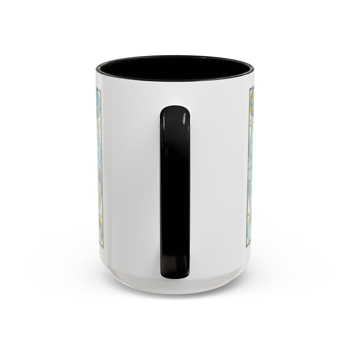 World Map (1941) (Map) Accent Coffee Mug