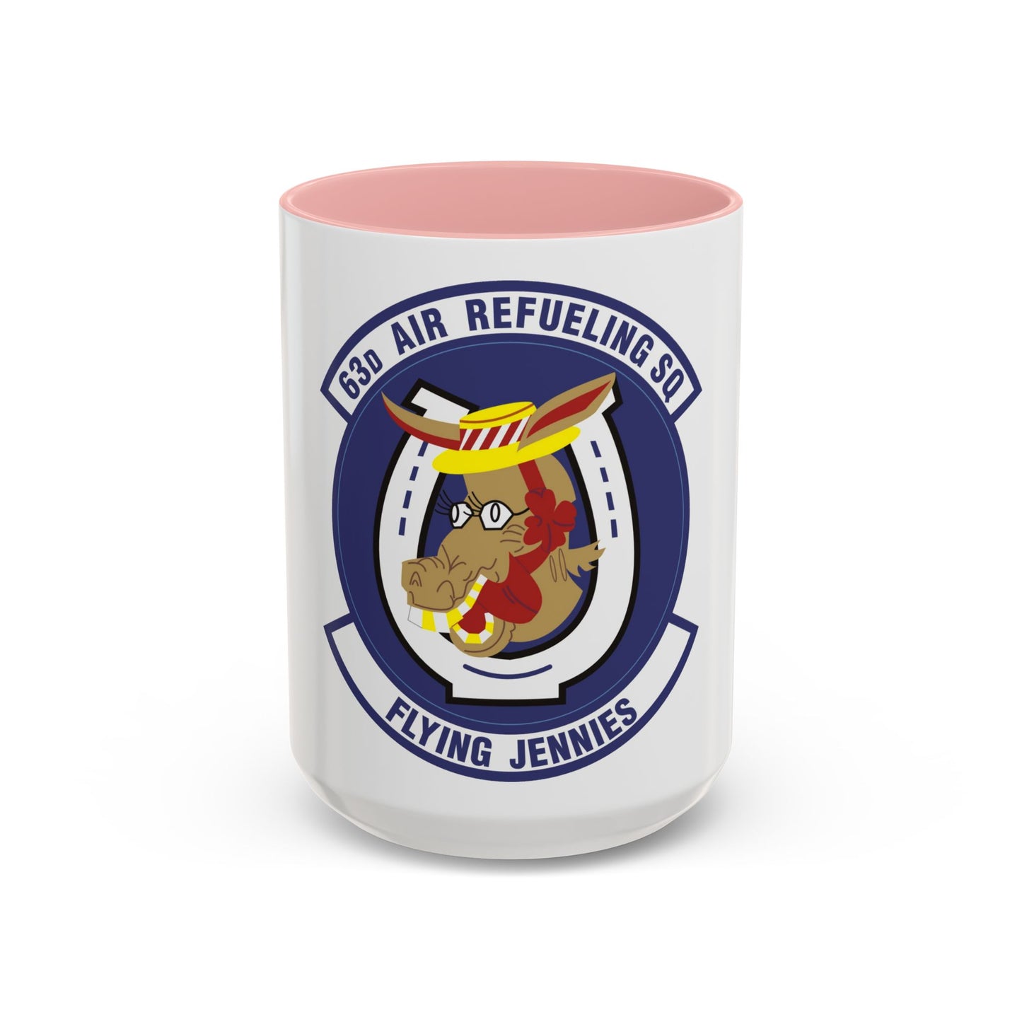 63d Air Refueling Squadron (U.S. Air Force) Accent Coffee Mug