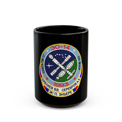 Soyuz TM-17 (Soyuz Programme) Black Coffee Mug