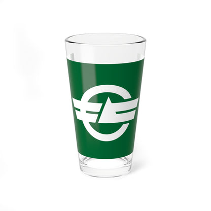 Flag of Mogami Yamagata (Japan) Pint Glass 16oz