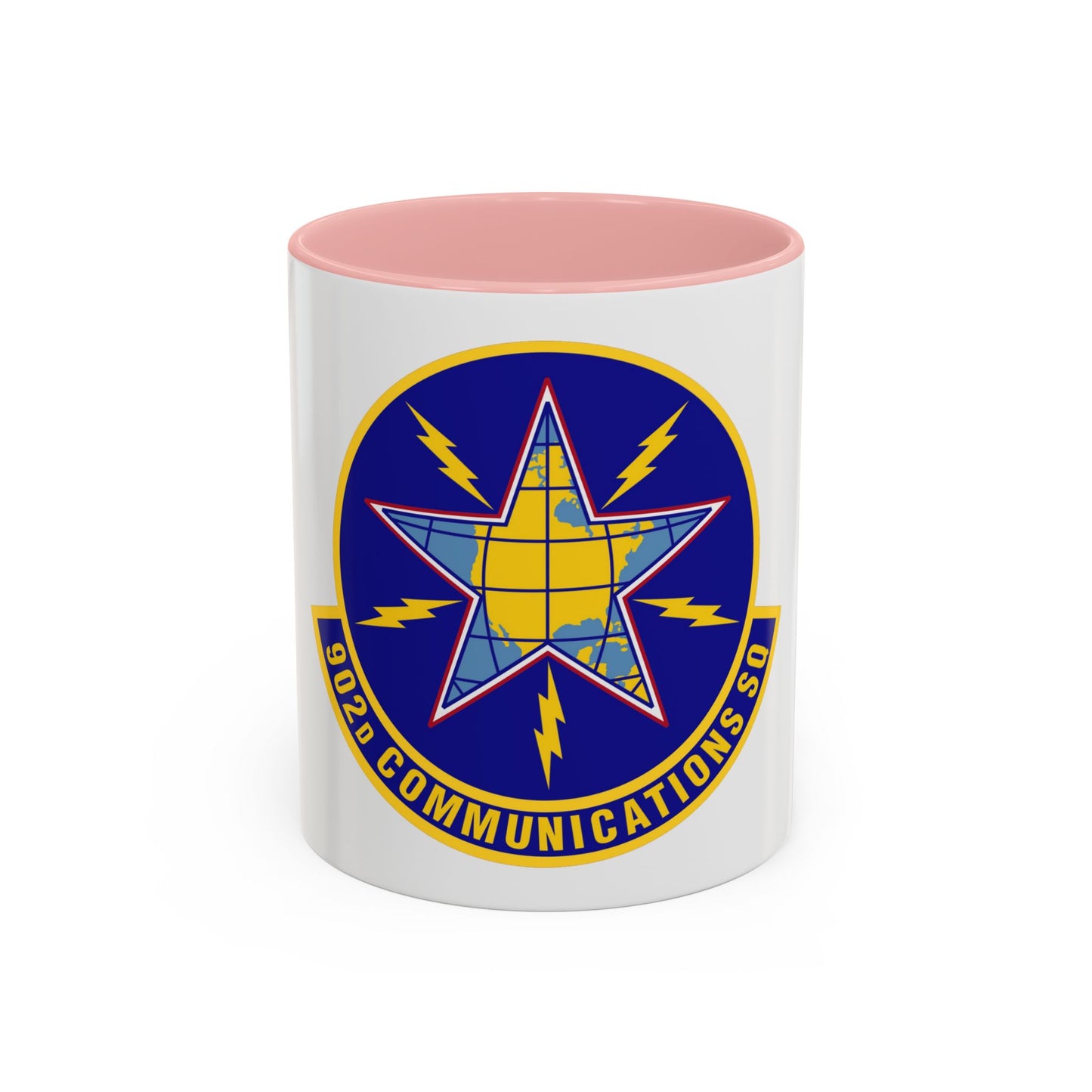 902d Communications Squadron (U.S. Air Force) Accent Coffee Mug