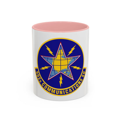 902d Communications Squadron (U.S. Air Force) Accent Coffee Mug