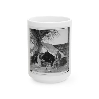 Culpeper, Va.  Contrabands (U.S. Civil War) White Coffee Mug