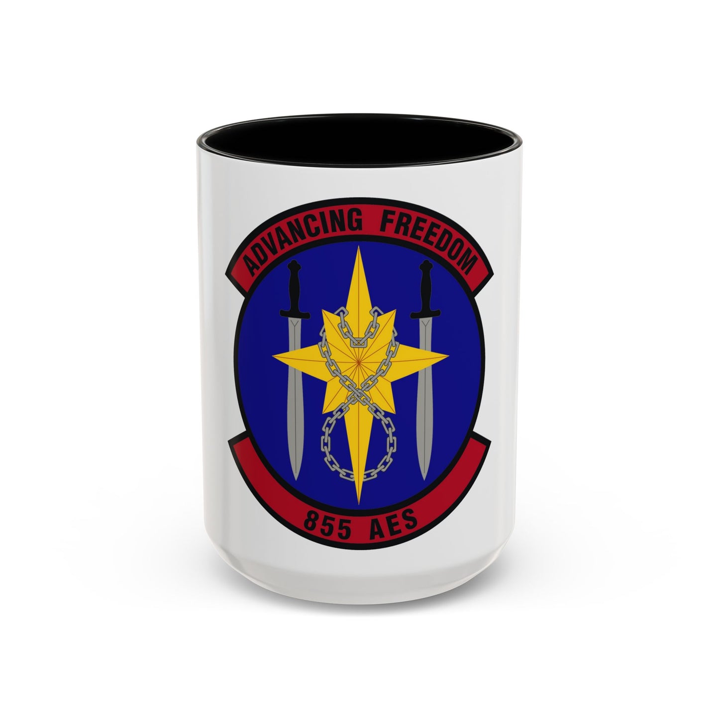 855th Air Expeditionary Squadron (U.S. Air Force) Accent Coffee Mug