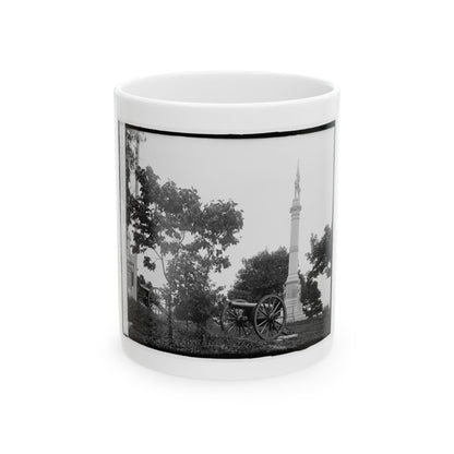 3rd Maryland Infantry, U.S.A. & Latrobe's Battery, C.S.A. Monument, Chattanooga, Tennessee (U.S. Civil War) White Coffee Mug