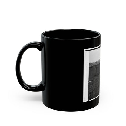 Cannon And Cabin At Chickamauga And Chattanooga National Military Park (U.S. Civil War) Black Coffee Mug
