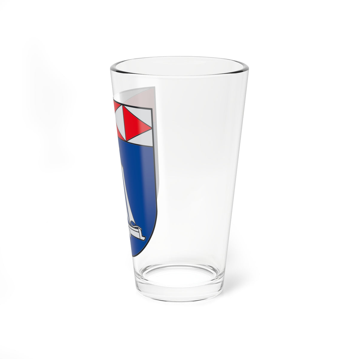 Rusnės herbas (Lithuania) (Coat of Arms) Pint Glass 16oz