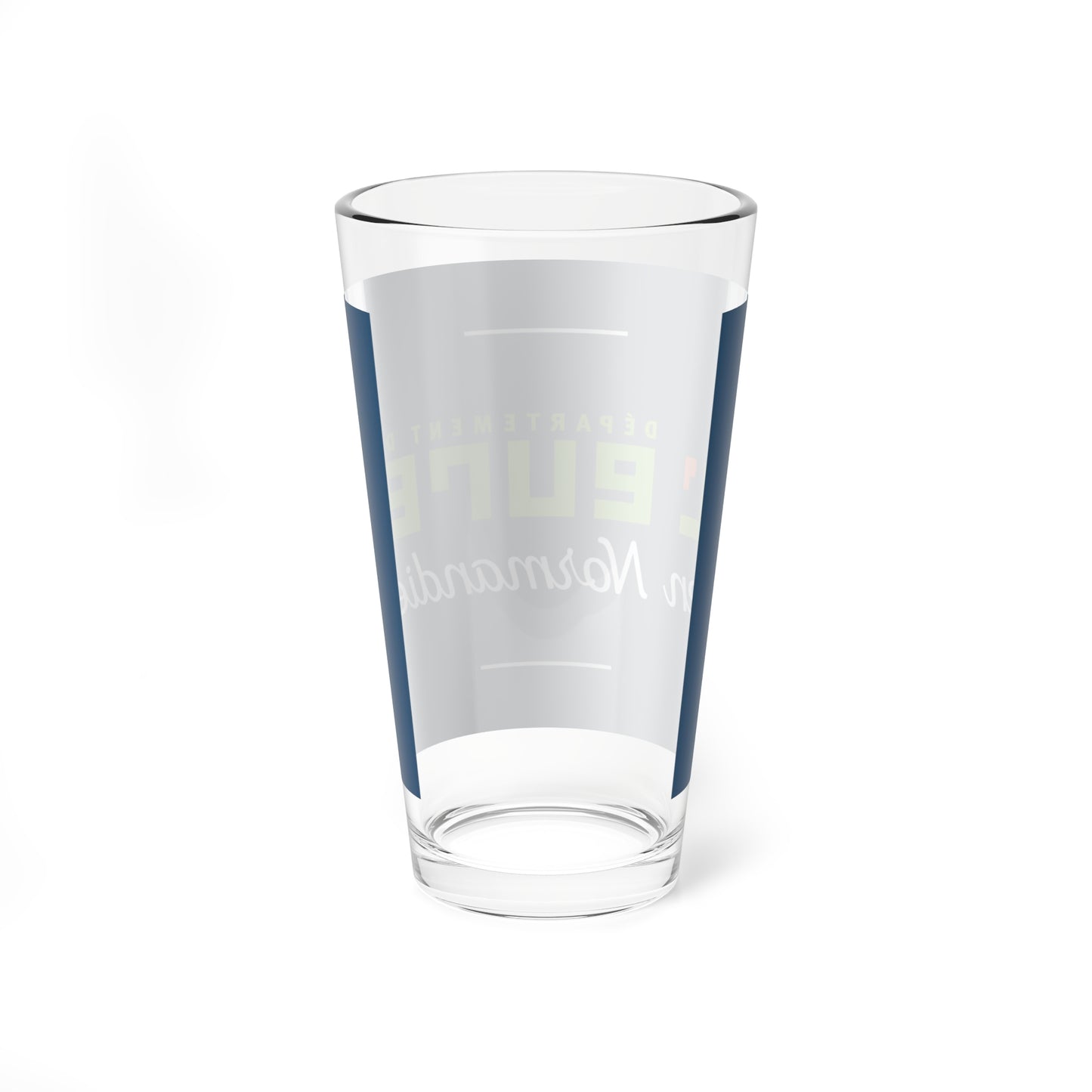 Flag of the Department of Eure (France) Pint Glass 16oz