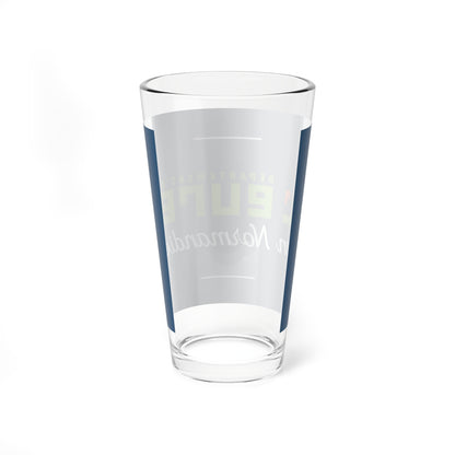 Flag of the Department of Eure (France) Pint Glass 16oz