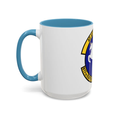 817th Expeditionary Airlift Squadron (U.S. Air Force) Accent Coffee Mug