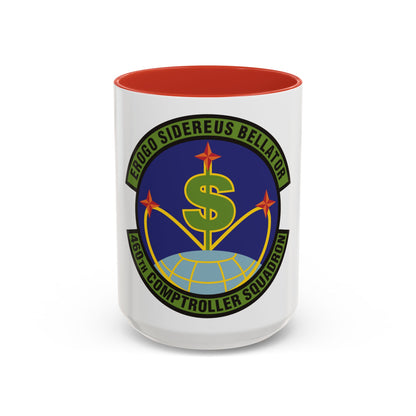 460th Comptroller Squadron (U.S. Air Force) Accent Coffee Mug