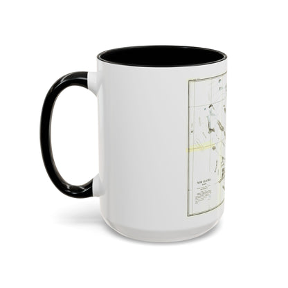 Alaska - Muir Glacier (1890) (Map) Accent Coffee Mug