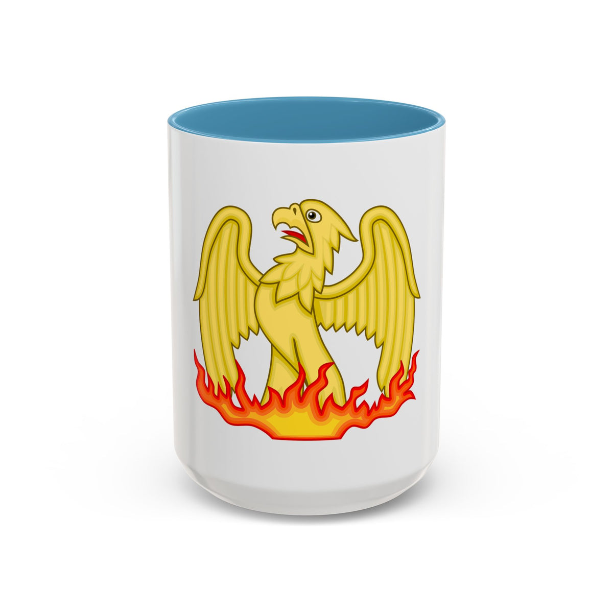 Phoenix Badge of Elizabeth I - Accent Coffee Mug