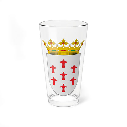 Escudo de Alcantarilla Murcia (Spain) (Coat of Arms) Pint Glass 16oz