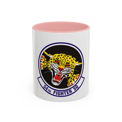 54th Fighter Squadron (U.S. Air Force) Accent Coffee Mug
