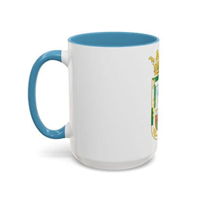 Coat of Arms of Isla Fernandina (Cuba) - Accent Coffee Mug