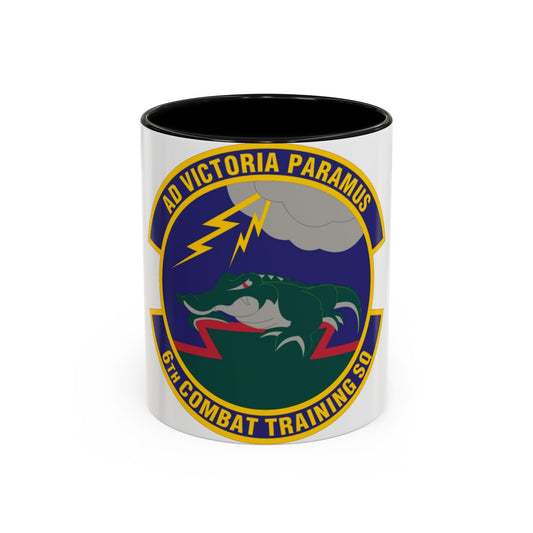 6 Combat Training Squadron ACC (U.S. Air Force) Accent Coffee Mug