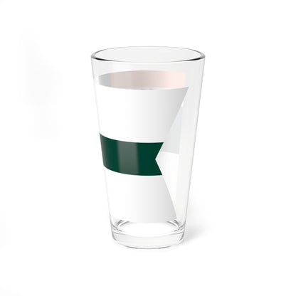 Rank flag of the South African Navy - Vice Admiral 1952-1959 (South Africa) Pint Glass 16oz