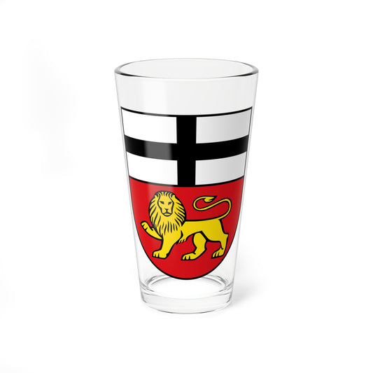 DEU Bonn COA (Germany) (Coat of Arms) Pint Glass 16oz