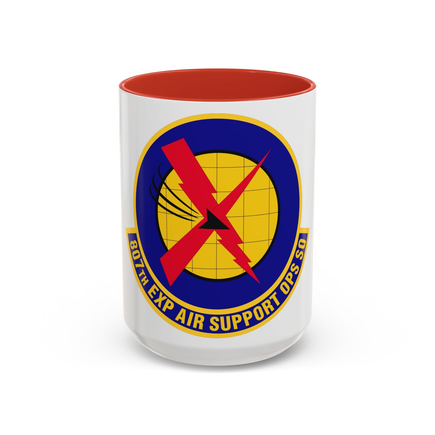 807th Expeditionary Air Support Operations Squadron (U.S. Air Force) Accent Coffee Mug