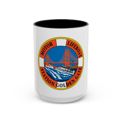 USCG Motor Lifeboat Station Golden Gate (U.S. Coast Guard) Accent Coffee Mug