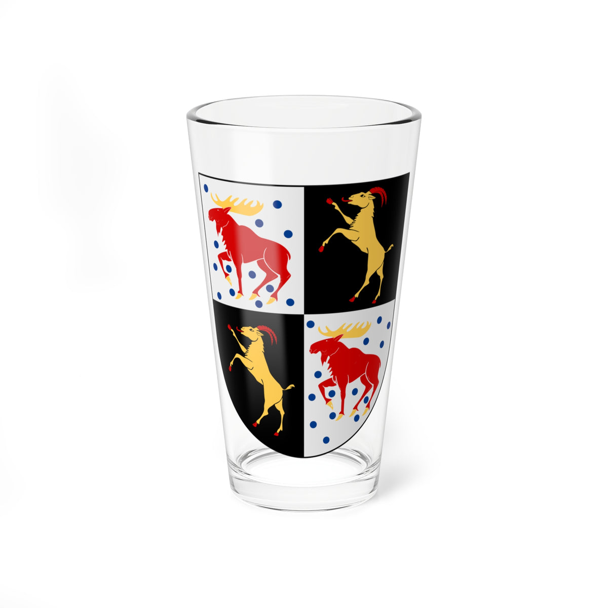 Gävleborg län vapen (Sweden) (Coat of Arms) Pint Glass 16oz