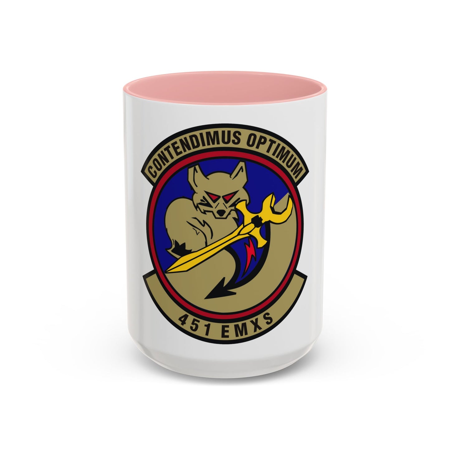 451st Expeditionary Maintenance Squadron (U.S. Air Force) Accent Coffee Mug