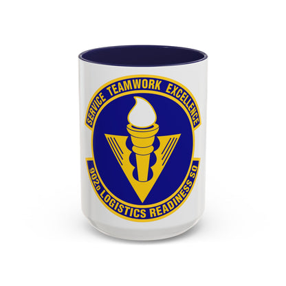 902d Logistics Readiness Squadron (U.S. Air Force) Accent Coffee Mug