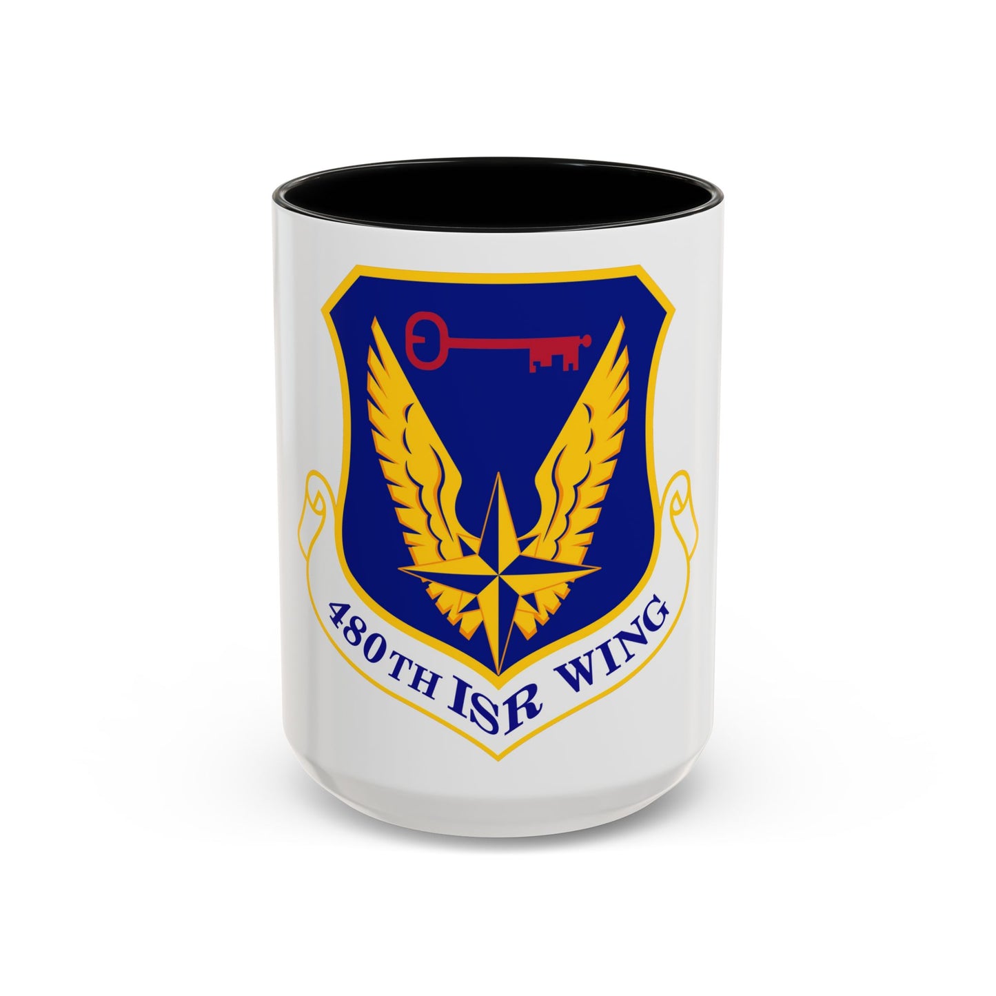 480 Intelligence Surveillance and Reconnaissance Wing ACC (U.S. Air Force) Accent Coffee Mug