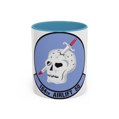 164 Airlift Squadron (U.S. Air Force) Accent Coffee Mug