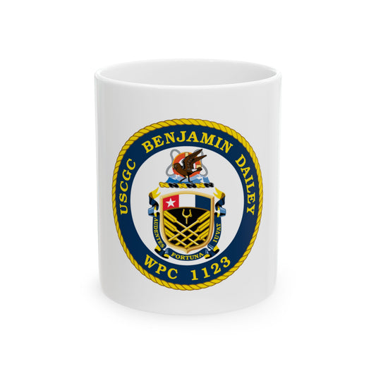 USCGC Benjamin Dailey WPC 1123 (U.S. Coast Guard) White Coffee Mug