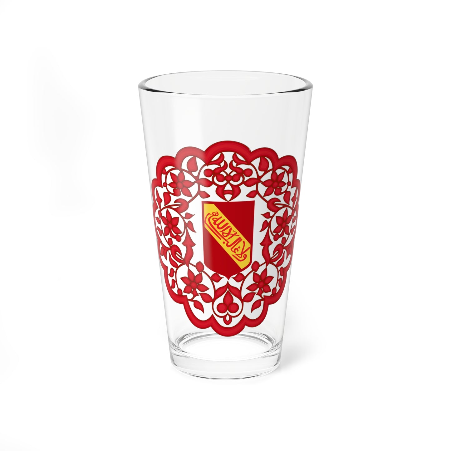 Emblem of Emirate of Granada (Spain) (Coat of Arms) Pint Glass 16oz