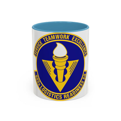 902d Logistics Readiness Squadron (U.S. Air Force) Accent Coffee Mug