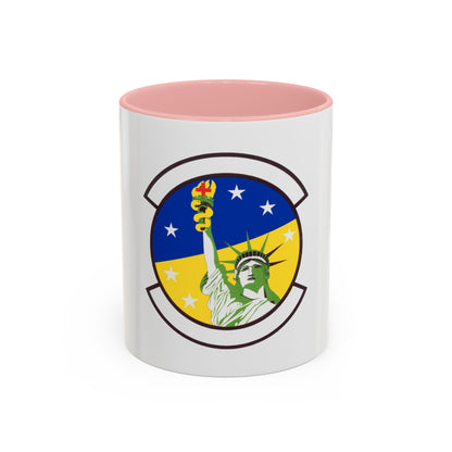 48 Healthcare Operations Squadron USAFE (U.S. Air Force) Accent Coffee Mug