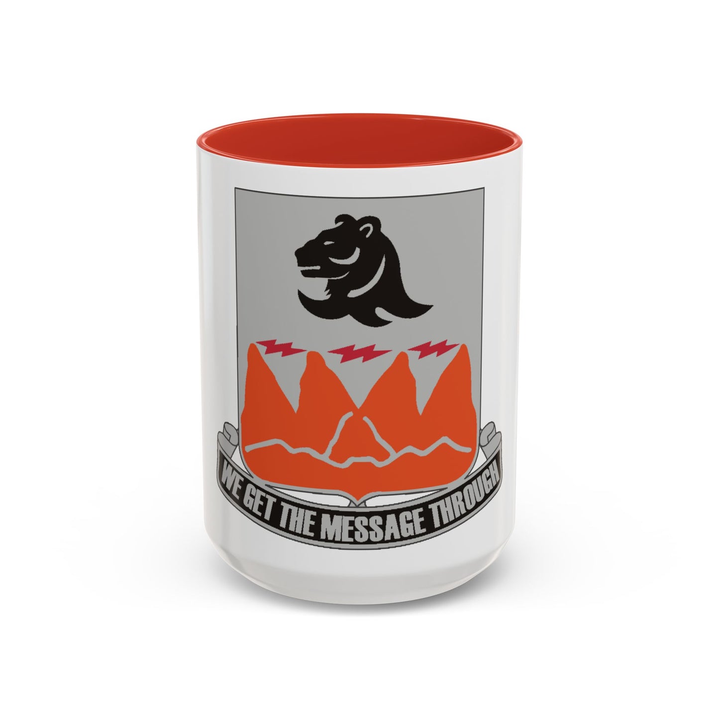 4 Signal Battalion (U.S. Army) Accent Coffee Mug