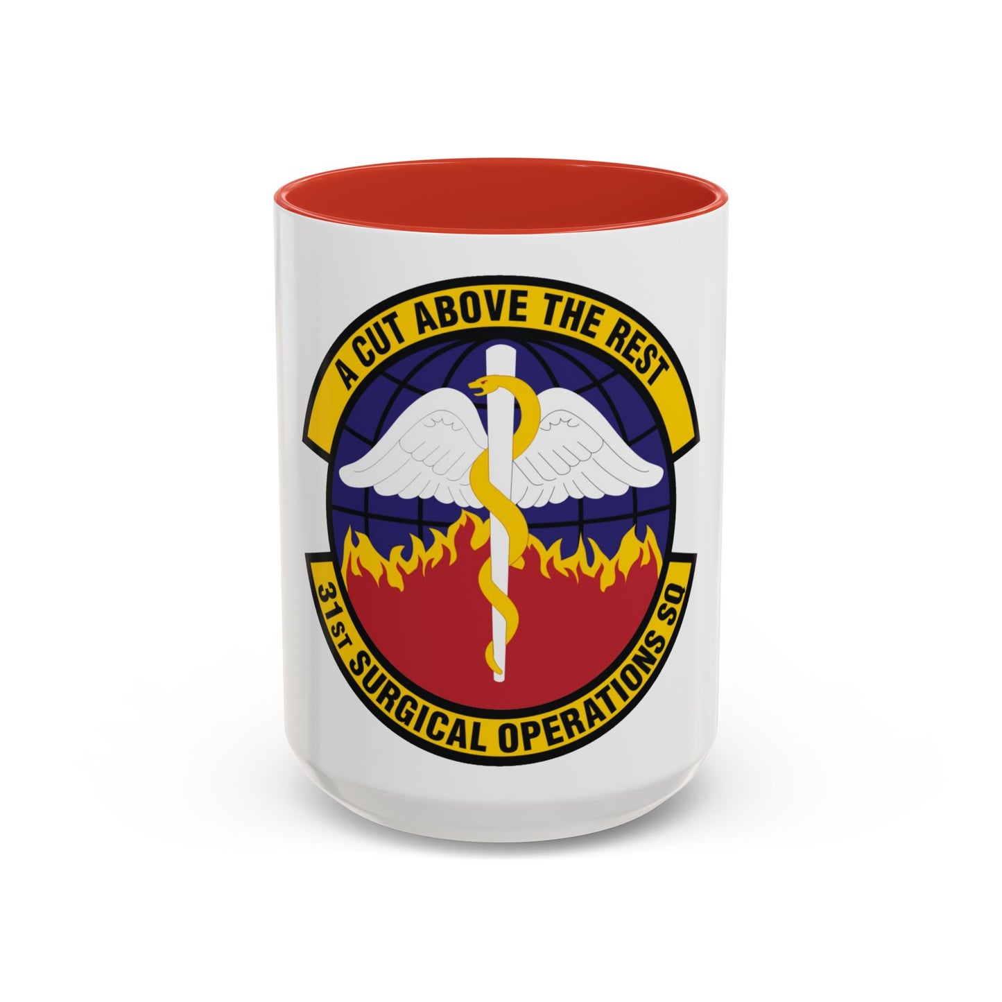 31st Surgical Operations Squadron (U.S. Air Force) Accent Coffee Mug