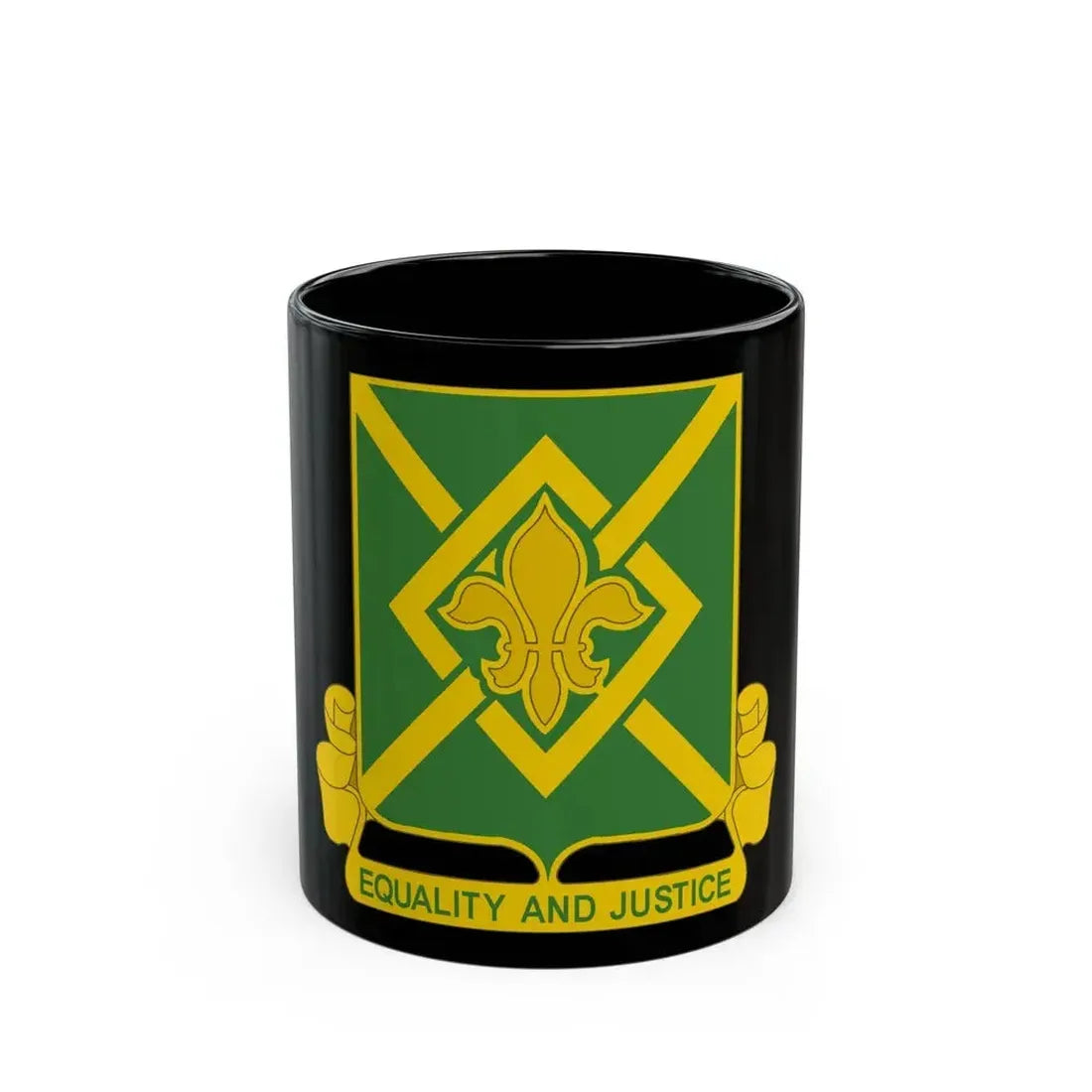 384 Military Police Battalion (U.S. Army) Black Coffee Mug 11oz - Go Mug Yourself